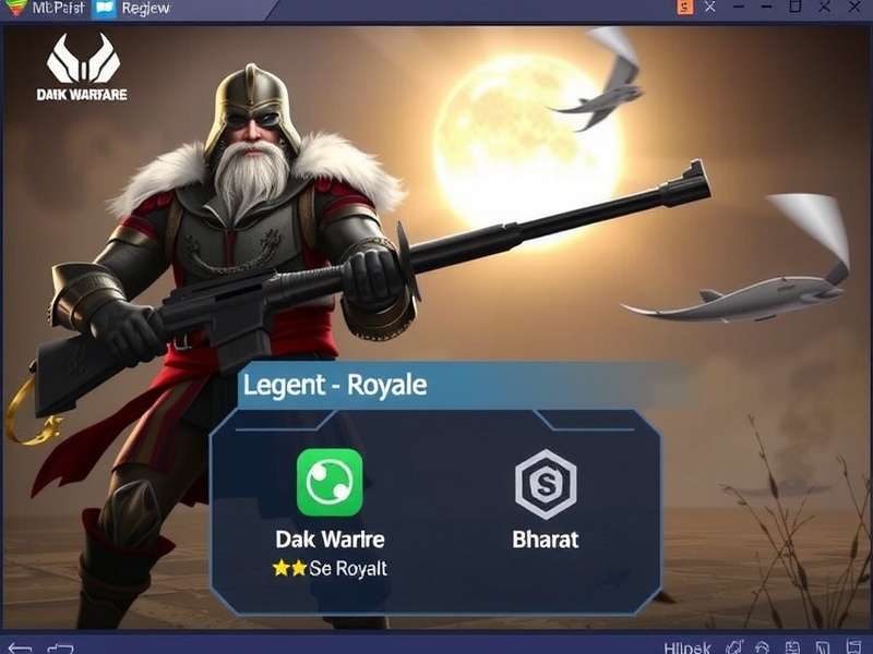 Bharat Battle Royale in Dark Warfare Legend Dark Warfare Legend Bharat Battle Royale Mode